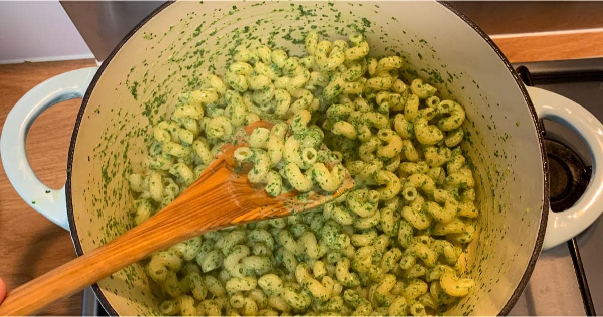 Spinach and Cream Cheese Pasta Sauce